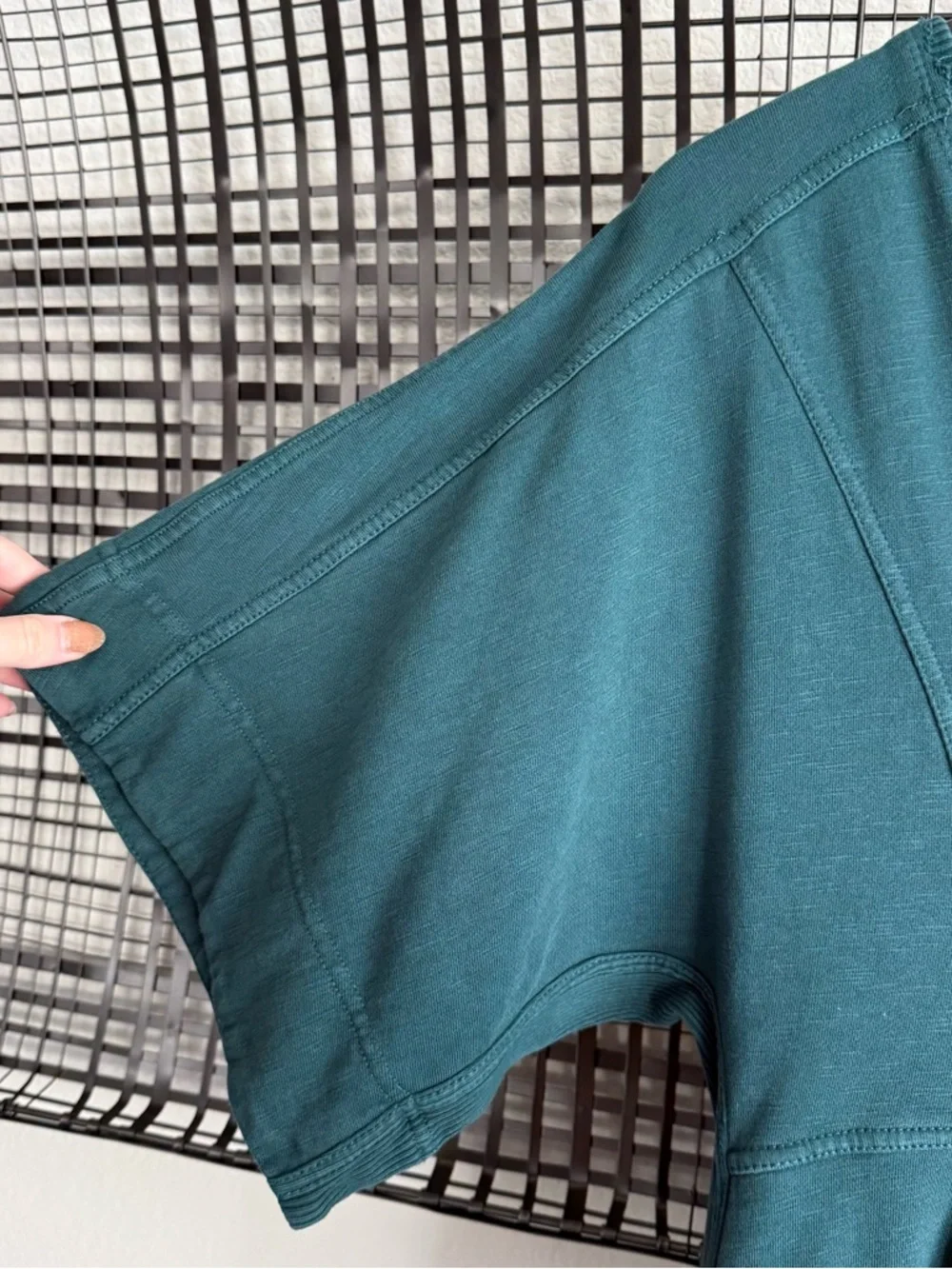 Anthropologie daily practice arta short sleeve jumpsuit in green - Picture 7 of 10